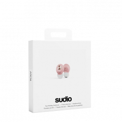 sudio TOLV PINK Bluetooth True Wireless Headset 藍牙真無線耳機 (粉紅色) #SU-TLVPINK【香港行貨】