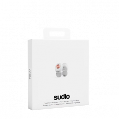 sudio TOLV WHITE Bluetooth True Wireless Headset 藍牙真無線耳機 (白色) #SU-TLVWHT【香港行貨】