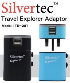 Silvertec Travel Explorer Adaptor TE-201