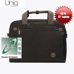 Uniq Heritage Collection Laptop Messenger Bag up to 15 inches - Black/ Blue/ Brown