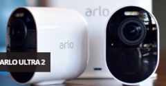 arlo Ultra 2 4K UHD Wire-Free Security 2-camera System  IPcam 安全系統 家居監控  #VMS5240-200  [香港行貨] 